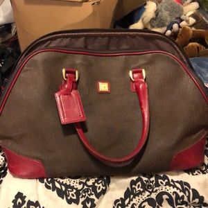 Diane von furstenberg large brown purse